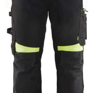 Pantalon artisan sans poches flottantes gris moyen/noir T48 BLÅKLÄDER 155618609699C54