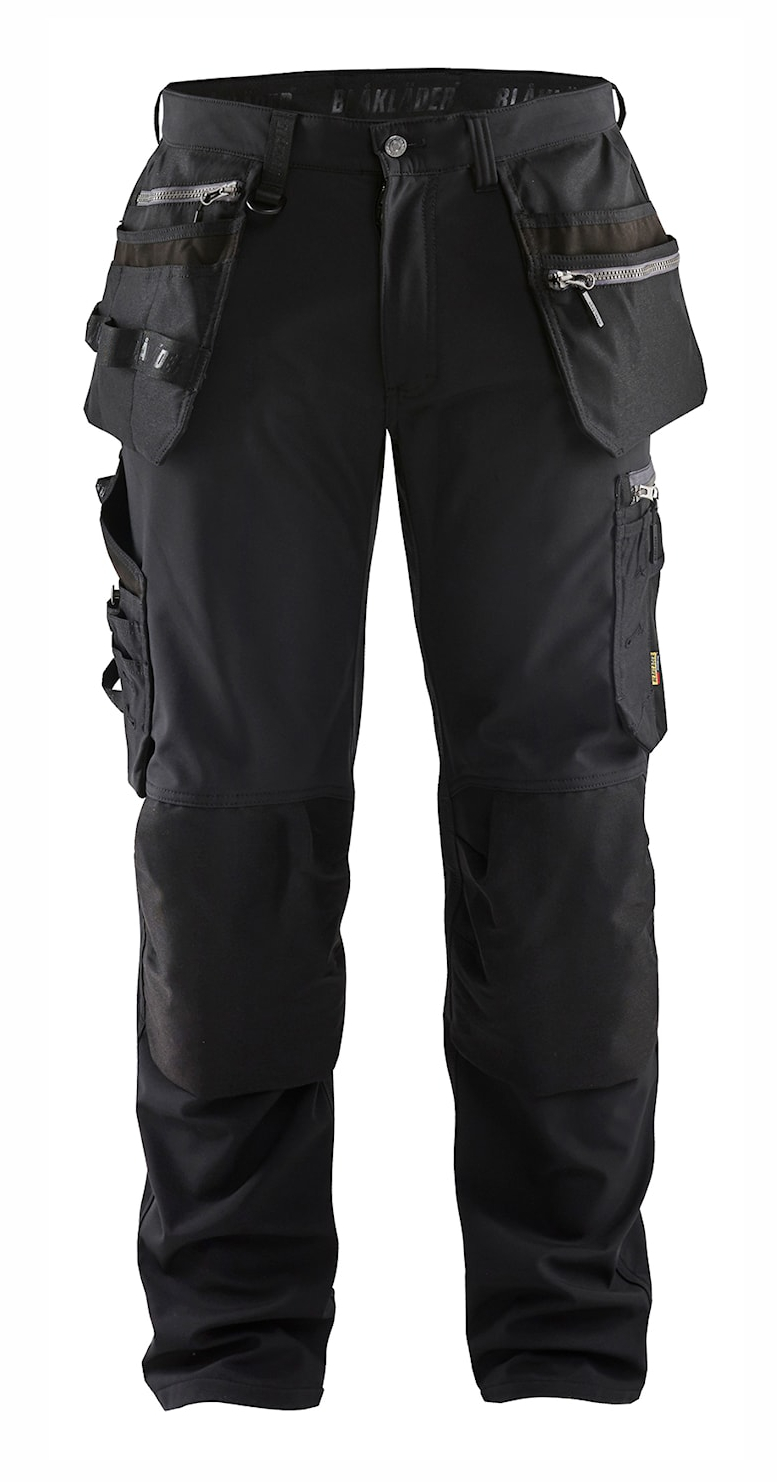 Pantalon artisan softshell noir T42C BLÅKLÄDER 180525139900D92