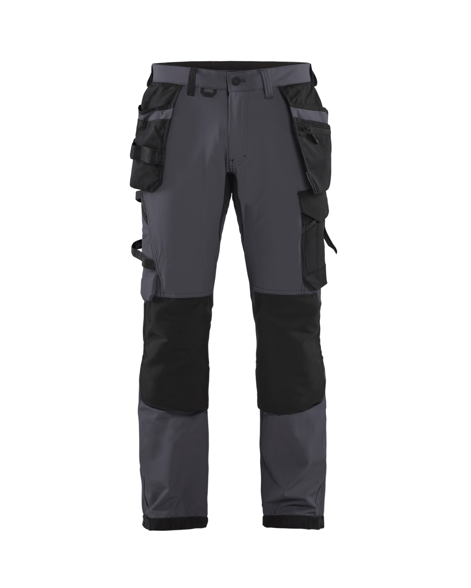 Pantalon artisan stretch 4D gris foncé/noir T38 BLÅKLÄDER 152216459699C44