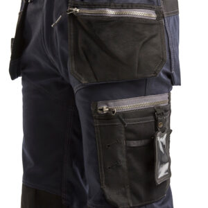 Pantalon artisan stretch poches flottantes marine foncé/noir T56 BLÅKLÄDER 159013438699C62