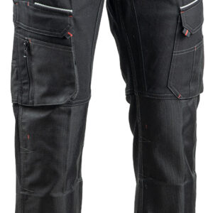 Pantalon CORTEX coton/polyester noir taille 40 LMA LEBEURRE 1783-40
