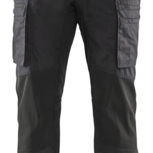 Pantalon de maintenance + Stretch gris foncé/noir T38 BLÅKLÄDER 145918459899.38