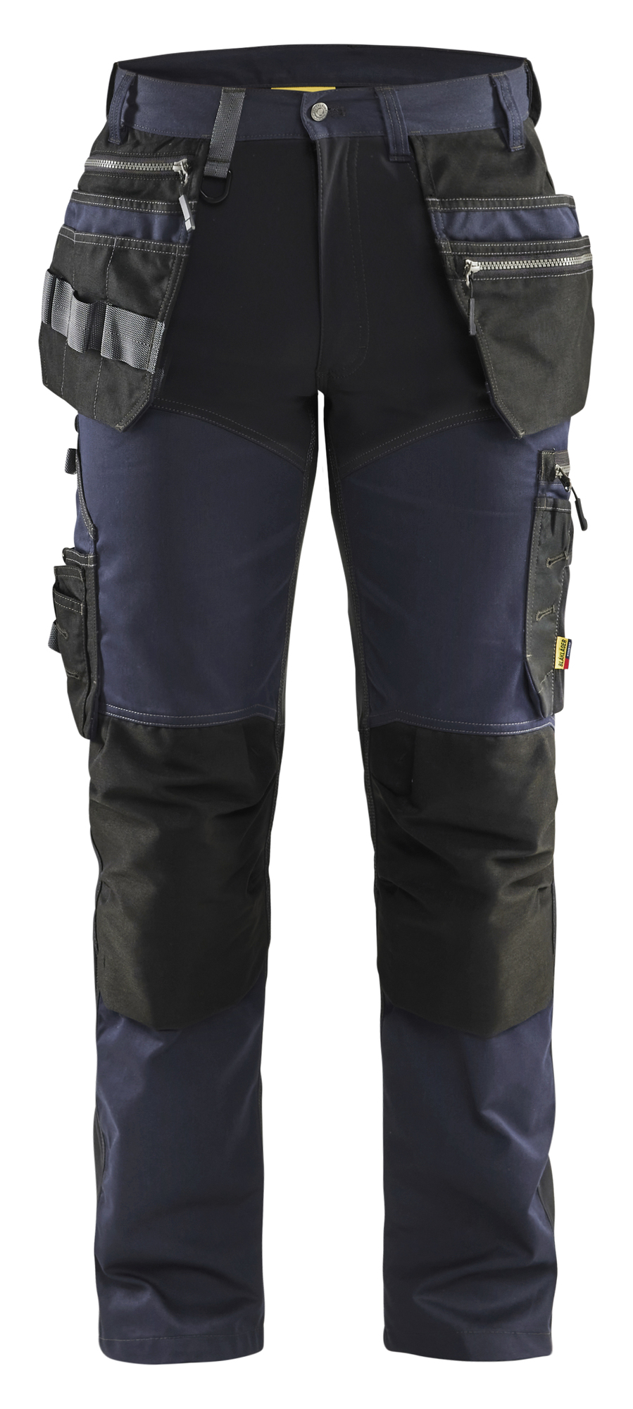 Pantalon de travail artisan + stretch bleu marine/noir T38 BLÅKLÄDER 159918608699C44