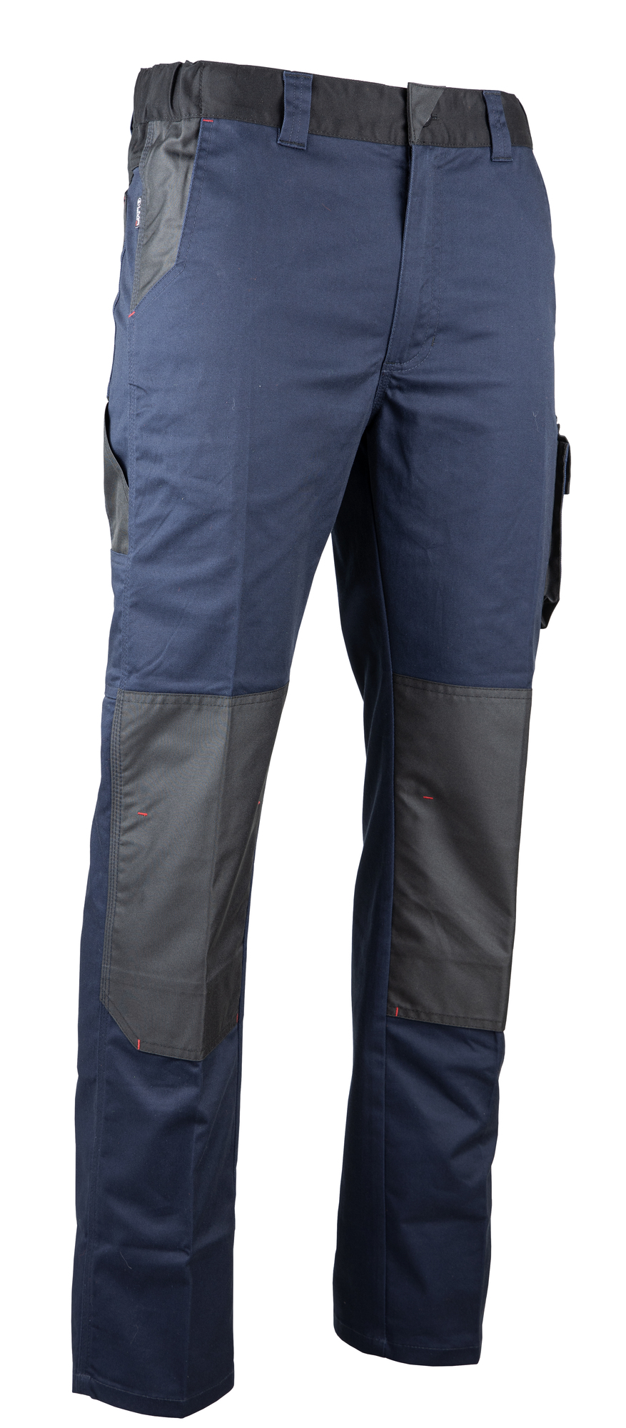 Pantalon de travail HERCULE multipoches bleu foncé/gris foncé T52 LMA LEBEURRE 1822-T52