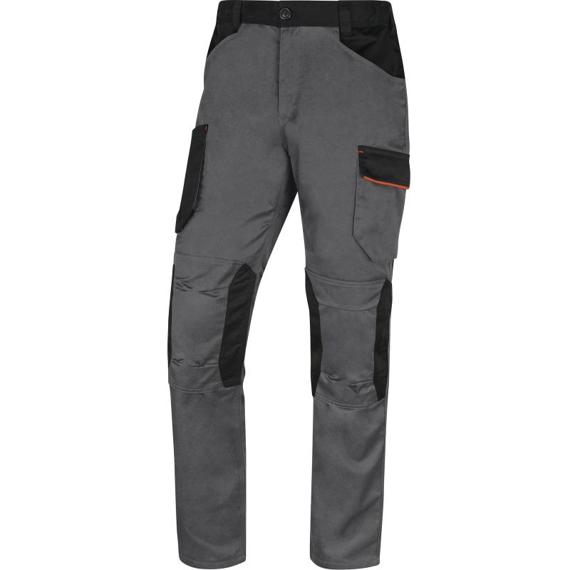 Pantalon de travail multipoches MACH 2 V3 gris/orange TL DELTA PLUS M2PA3GOGT