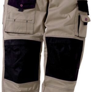Pantalon de travail multipoches WORK ATTITUDE beige/noir T60 LAFONT 1ATT82CP009875