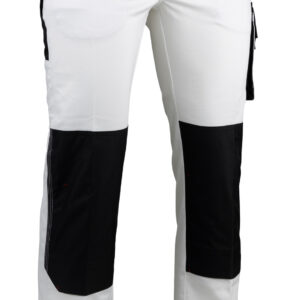 Pantalon de travail VAISSEAU multipoches blanc/gris T40 LMA LEBEURRE 1850-T40