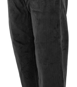 Pantalon largeot à passants en velours taille basse 38 noir LE LABOUREUR 2110-2100-1000-38
