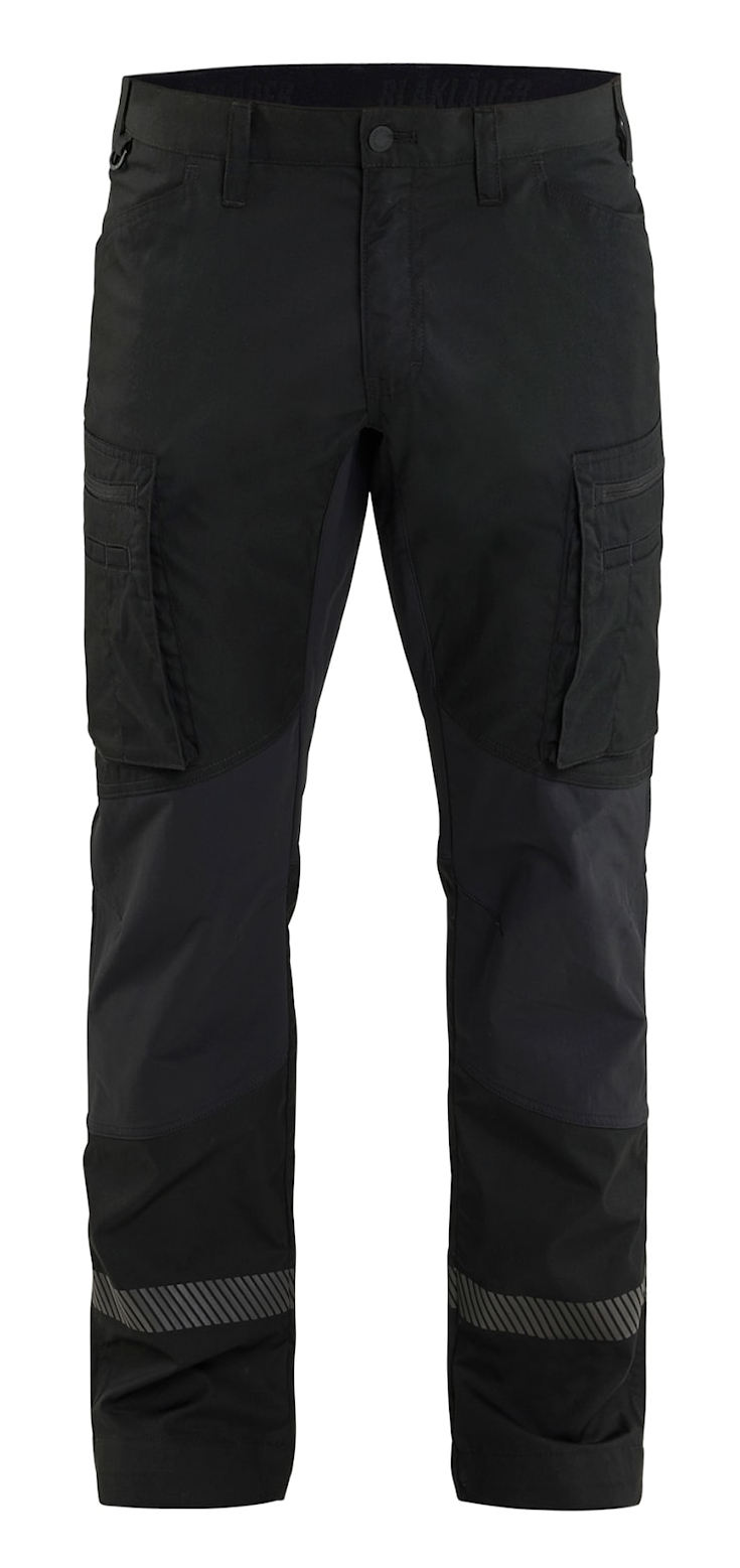 Pantalon maintenance stretch noir T56C BLÅKLÄDER 145218479900D120