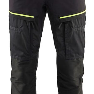Pantalon maintenance stretch noir/rouge T50C BLÅKLÄDER 145618459956D108