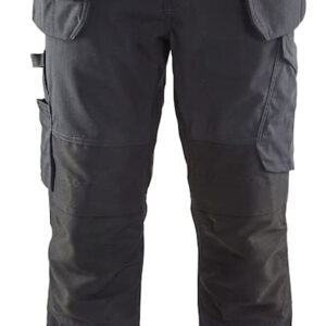 Pantalon maintenance+stretch poches flottantes noir/rouge T54 BLÅKLÄDER 149613309956C60