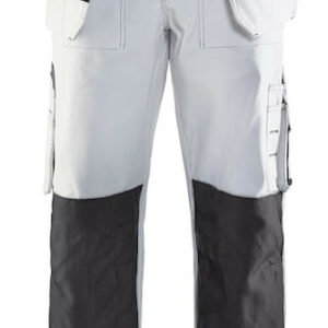 Pantalon peintre à poches flottantes blanc/gris foncé taille 52C BLÅKLÄDER153112101098D112