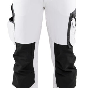Pantalon peintre en stretch 4D blanc/gris foncé T50 BLÅKLÄDER 108916451098C56