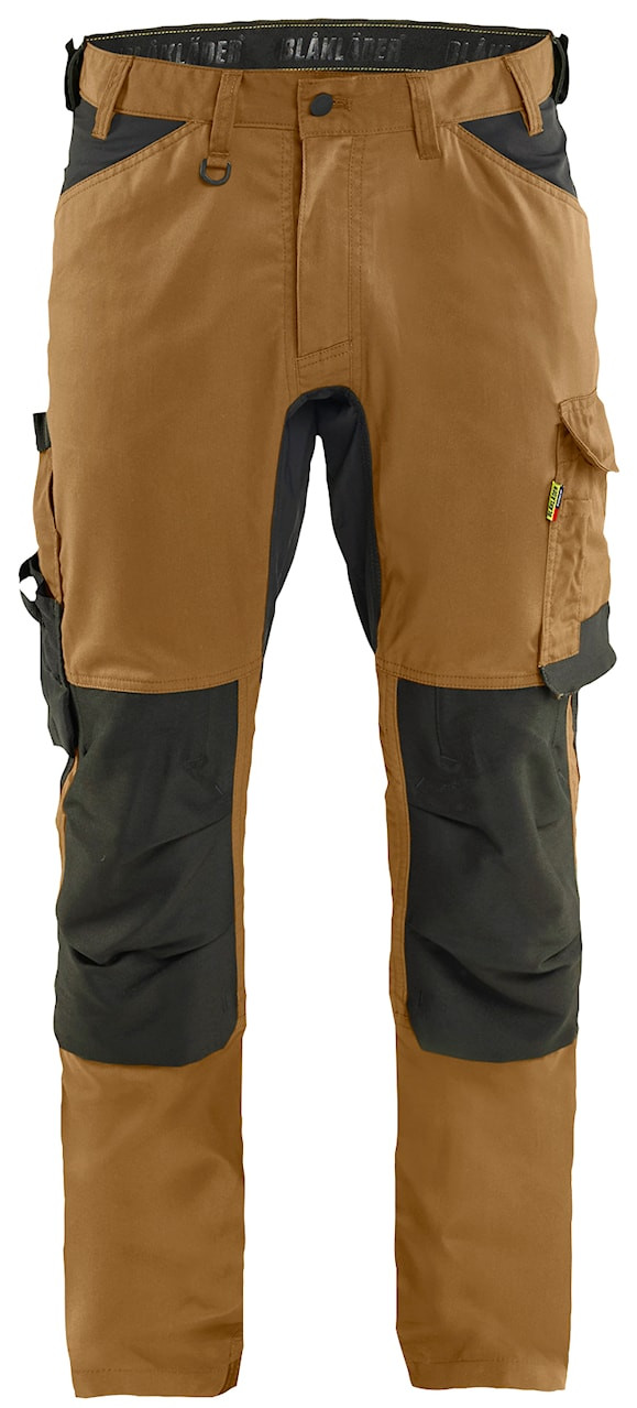Pantalon stretch 2D nougat/noir T44C BLÅKLÄDER 175118327699D96