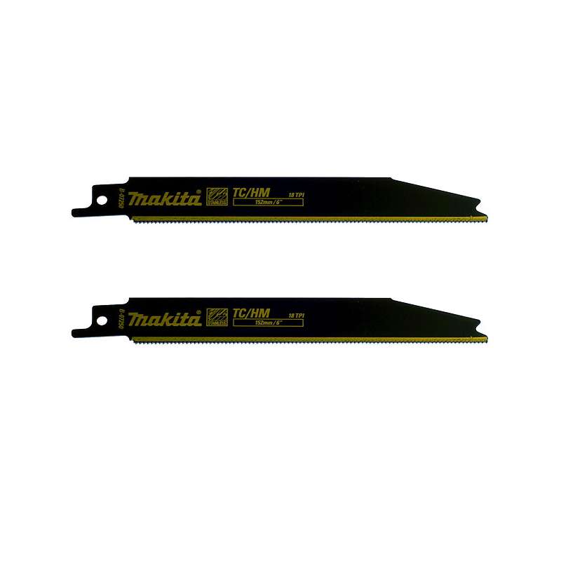 Paquet MAKITA B-07250 de 2 Lames pour Acier Inoxydable et Époxy