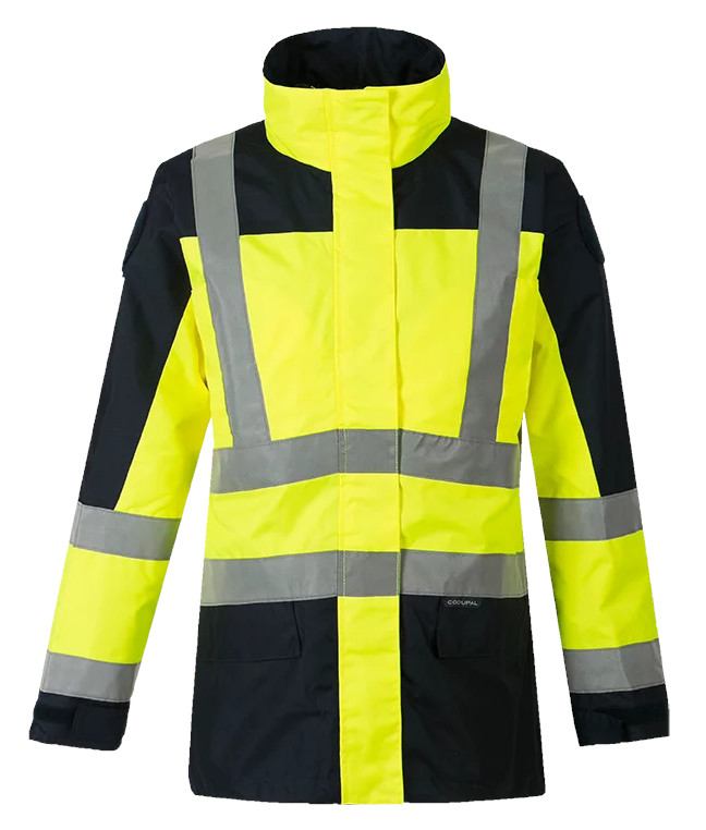 Parka Maelis jaune/marine taille XL CODUPAL MAELIS