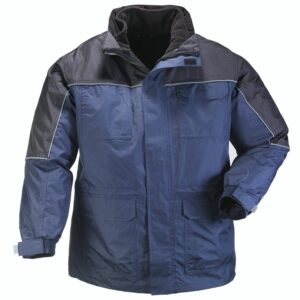 Parka multipoches RIPSTOP 4 en 1 marine/noir TS COVERGUARD 5RIBBS