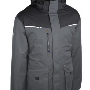 Parka Palaga ripstop T M matelassé gris/noir SINGER PALAGAM