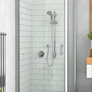 Paroi de douche EQUI fixe en verre clair ROTH 1406000056