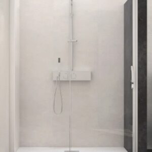 Paroi de douche MACAO CLASSIC avec 1 volet coulissant 142-155 KINEDO PA1645BTNE