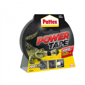Adhésif PATTEX réparation toile multiusage, Power tape L.10 m x l.51 mm, noir