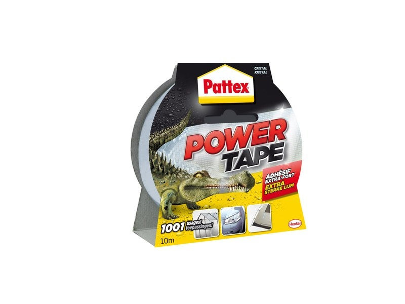 Adhésif Power Tape Multiusage L10 M X L51 Mm, Invisible