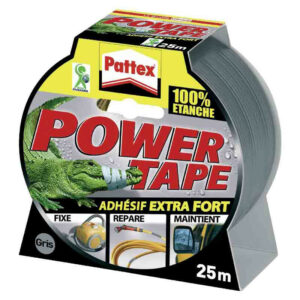 Adhésif super puissant "Power tape" Gris - 50 mm x 25 m