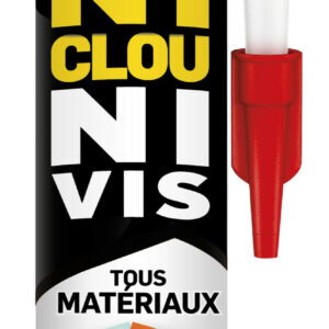 Colle de fixation PATTEX Ni clou ni vis, 290 gr transparent