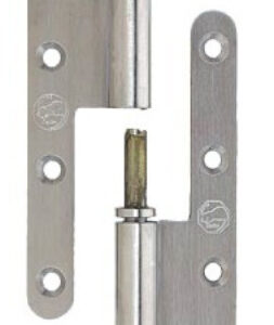 Paumelle à bouchons 140 x 110 mm bout rond droite JARDINIER MASSARD J532420