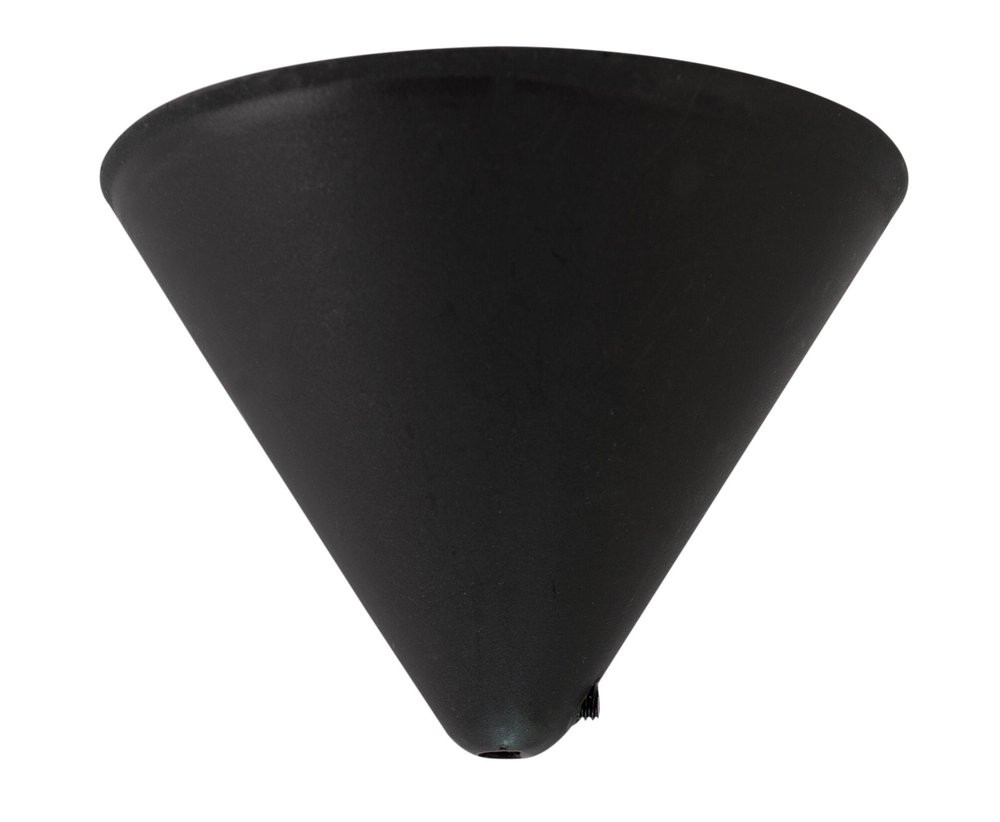 Pavillon conique, TIBELEC noir 125 mm