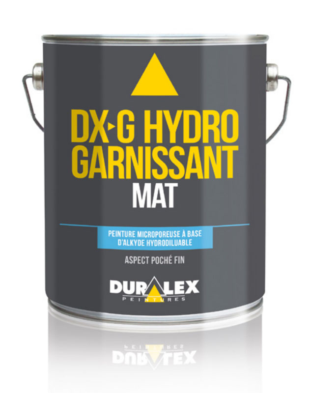 Peinture alkyde hydrodiluable garnissant mat DX G 3 l DURALEX 128100112