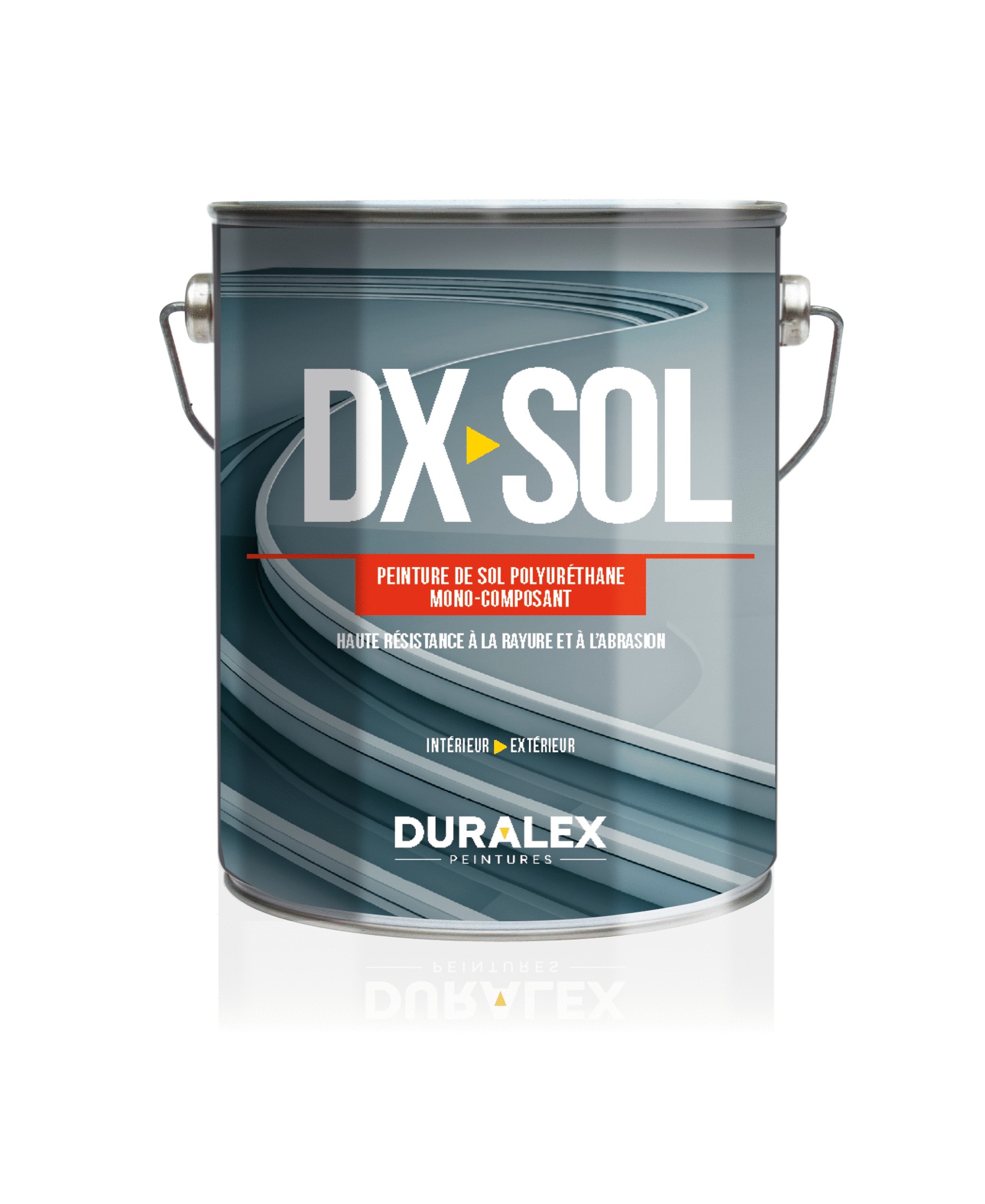 Peinture de sol polyuréthane DX Sol gris gendre 7040 3 L DURALEX 112100341