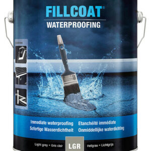 Peinture FILLCOAT pour réparation d'étanchéité 5 L gris foncé RUST-OLEUM 25.DGR.5