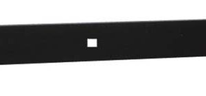 Penture droite fer plat noir cataphorèse 40 x 5 x 800 mm trou carré 6,5 mm diamètre 14 mm TORBEL 114J804