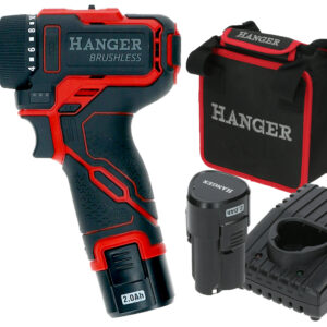 Perceuse-visseuse 12 V DD12S2 + 2 batteries 2 Ah + chargeur + sacoche HANGER 400101