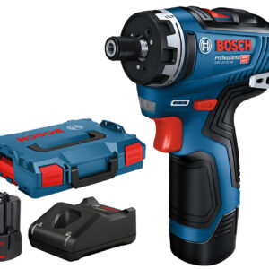 Perceuse-visseuse 12V GSR 12V-35 HX + 2 batteries 3 Ah + chargeur + L-BOXX BOSCH 06019J9100