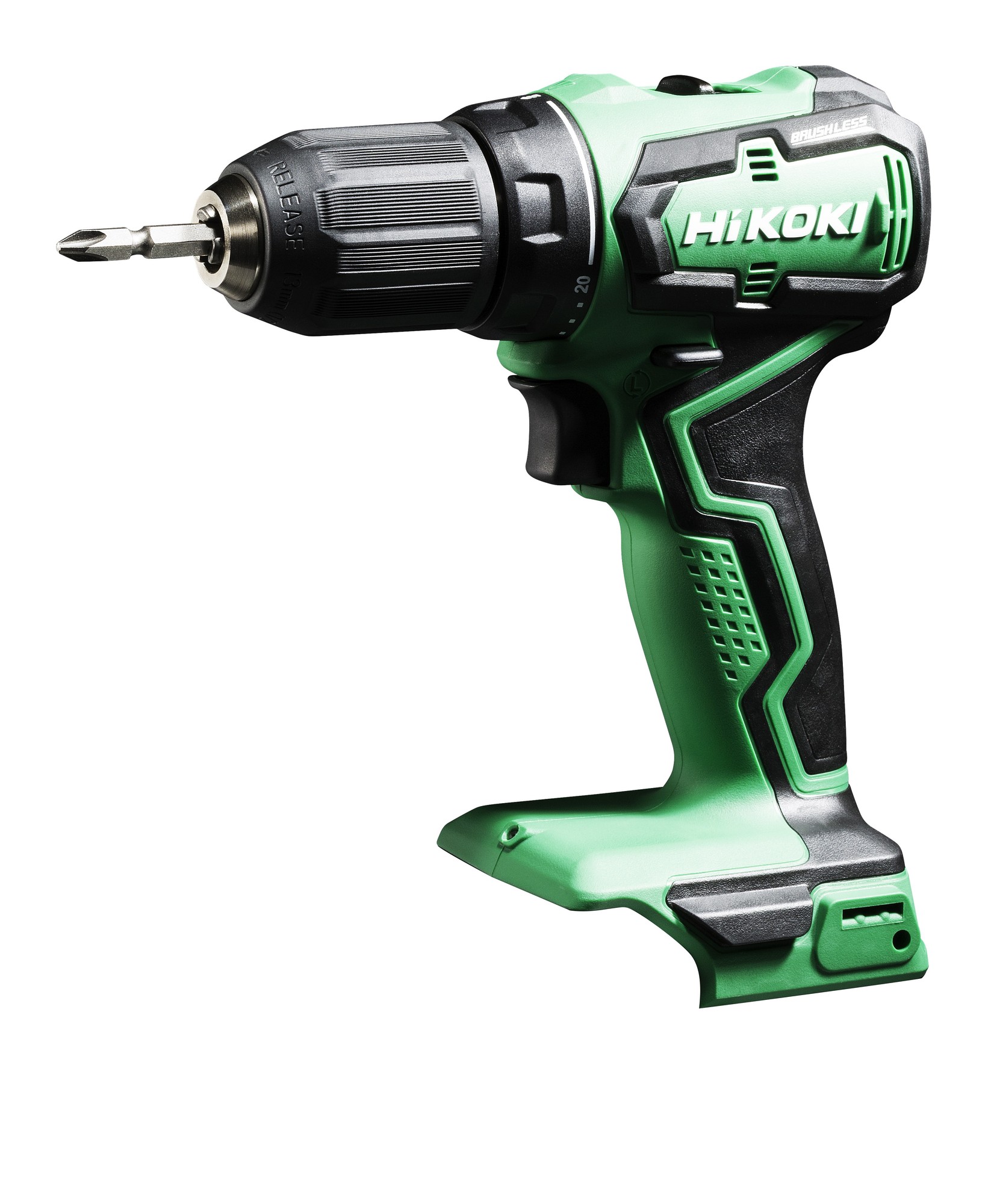 Perceuse-visseuse 18 V compacte 55 Nm (sans batterie ni chargeur) en boite en carton HIKOKI DS18DDW4Z