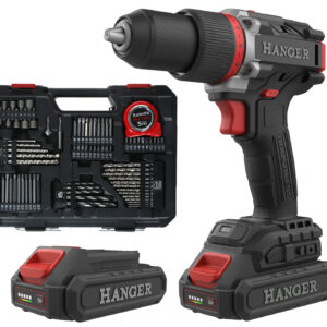 Perceuse-visseuse 18 V DD18-60Z2+ 60 Nm + 2 batteries 2 Ah + 1 chargeur + coffret 75 outils HANGER 400120
