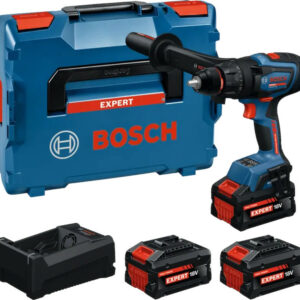 Perceuse-visseuse 18 V EXSR18V-150 Biturbo Brushless + 2 batterie 8 Ah + 1 batterie 5,5 Ah + chargeur rapide + coffret L-BOXX BOSCH EXPERT 06019R2202
