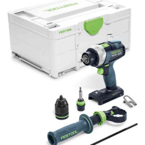 Perceuse-visseuse 18 V QUADRIVE TDC 18/4 I-Basic (sans batterie ni chargeur) + Systainer SYS3 FESTOOL 575601