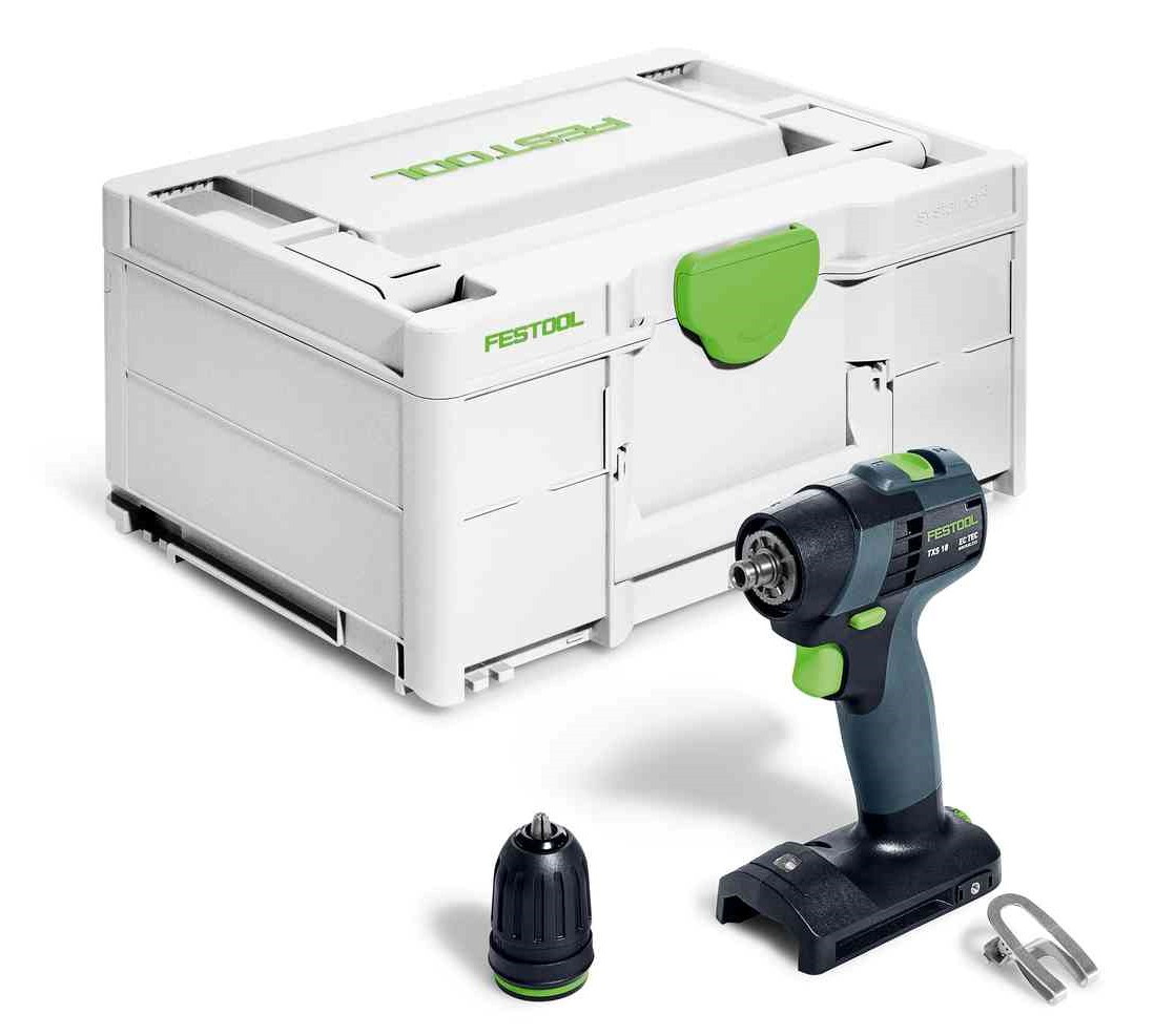 Perceuse-visseuse 18V TXS 18-BASIC (sans batterie ni chargeur) en coffret Systainer 3 FESTOOL 576894