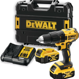 Perceuse visseuse 18V XR + 2 batteries 4Ah + chargeur + coffret - DEWALT - DCD777M2T-QW