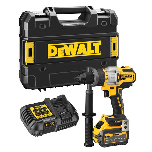 Perceuse-visseuse à percussion 18 V Premium XRP Advantage + batterie 6 Ah + chargeur + coffret T-STAK DEWALT DCD999T1-QW