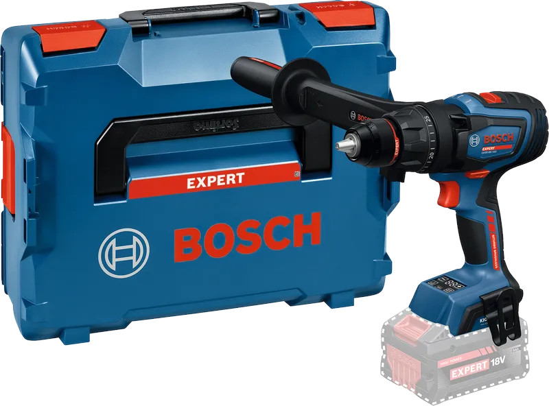 Perceuse-visseuse à percussion EXSB18V-150 (sans batterie ni chargeur) avec L-BOXX BOSCH EXPERT 06019R3200