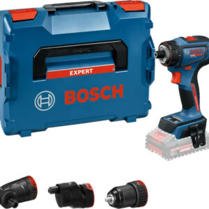 Perceuse-visseuse EXSR18V-90FC (sans batterie ni chargeur) avec 3 accessoires flexiclick + L-BOXX BOSCH EXPERT 06019R2003