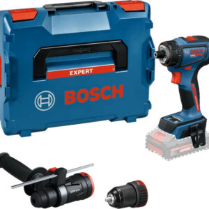 Perceuse-visseuse EXSR18V-90FC (sans batterie ni chargeur) avec accessoires GFA 18-M et GFA 18-H + L-BOXX BOSCH EXPERT 06019R2002