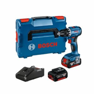 Perceuse - visseuse sans fil BOSCH GSR 18V-45 06019K3204 + 2 batteries 3Ah 18V en L-Boxx Professionnal