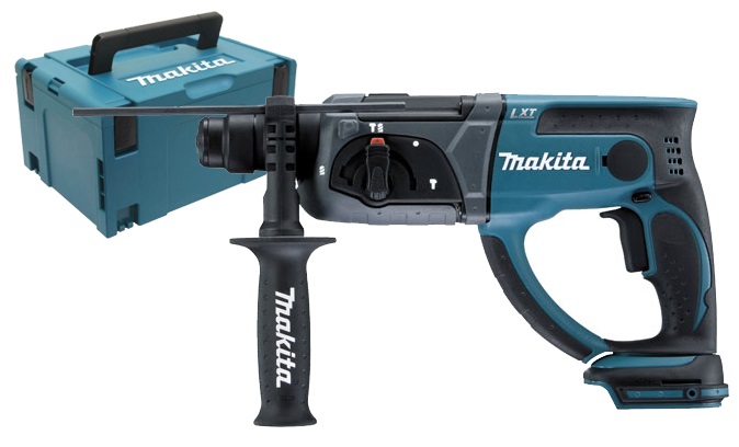 Perfo-burineur SDS Plus 18V (sans batterie ni chargeur) en coffret MAKPAC MAKITA DHR202ZJ