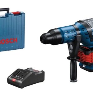 Perforateur 18 V GBH 18V-45 C SDS max Biturbo  + 2 batteries Procore 12 Ah + chargeur + coffret standard BOSCH 0611913002