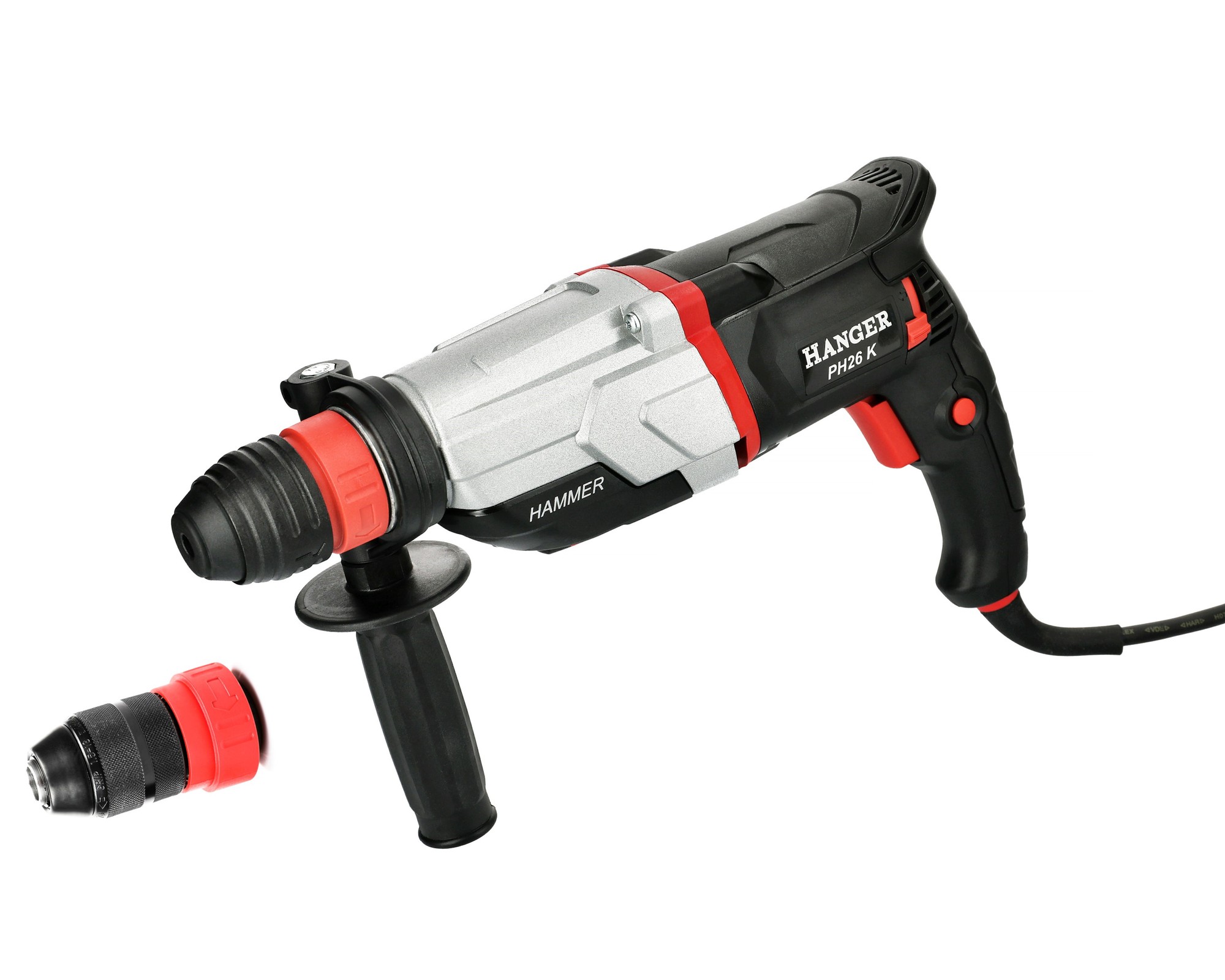 Perforateur burineur SDS-Plus 850 W PG26K + coffret HANGBOX HANGER 160002